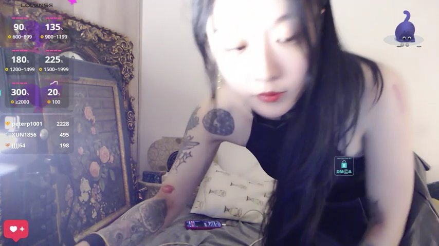 Etherealcat33 live cam screenshot female from Taiwan on Tip.show – Interactive Live Cam Shows — screenshot #2