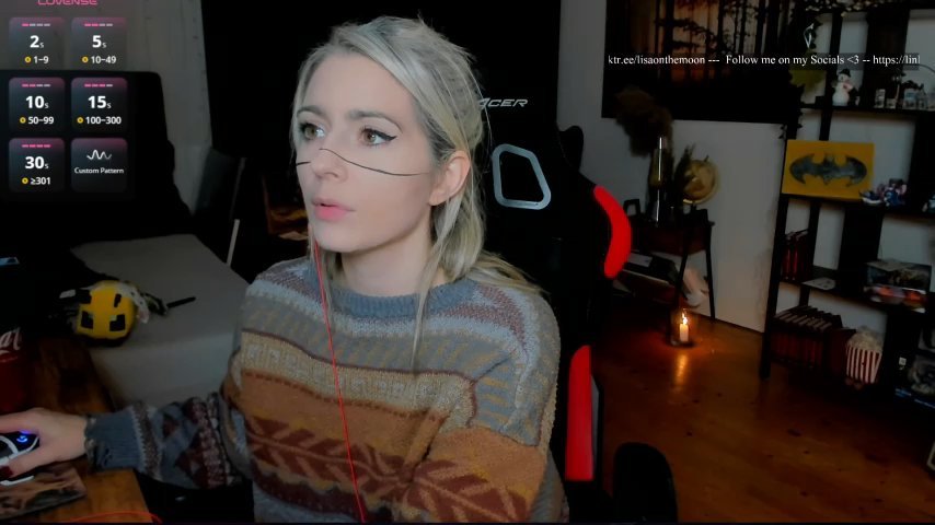 Lisaonthemoon live cam screenshot female from Germany on Tip.show – Interactive Live Cam Shows — screenshot #1