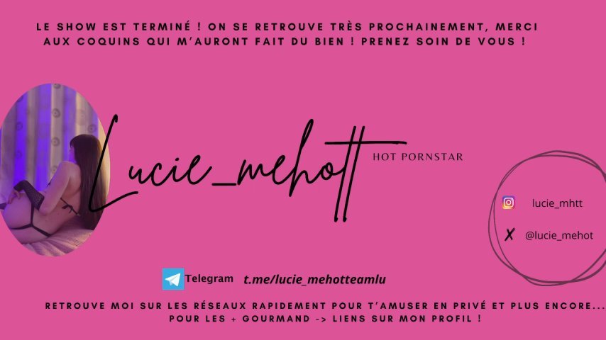 lucie_mehott live cam screenshot female from France on Tip.show – Interactive Live Cam Shows — screenshot #2